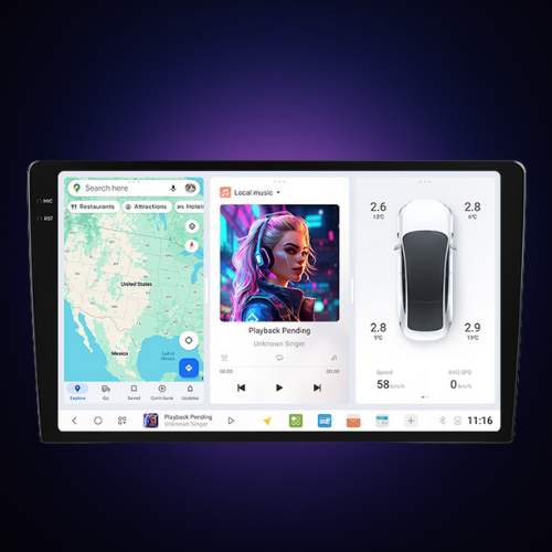 DUDU Android Radio touchscreen