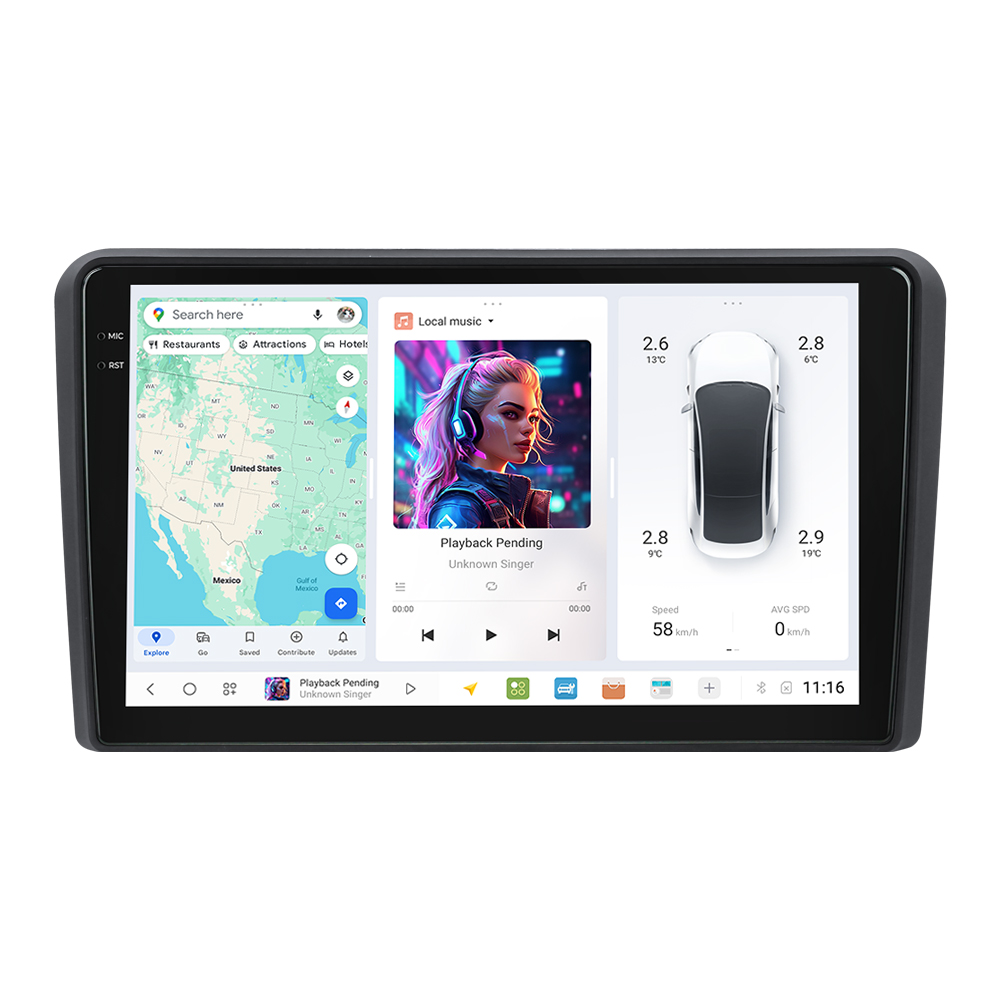 Audi A3 2003-2013 DUDU AUTO Android Radio