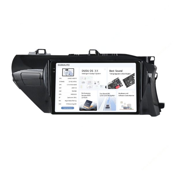 Toyota Hilux GD6 2015-2025 DUDUAUTO Android Radio - Image 5